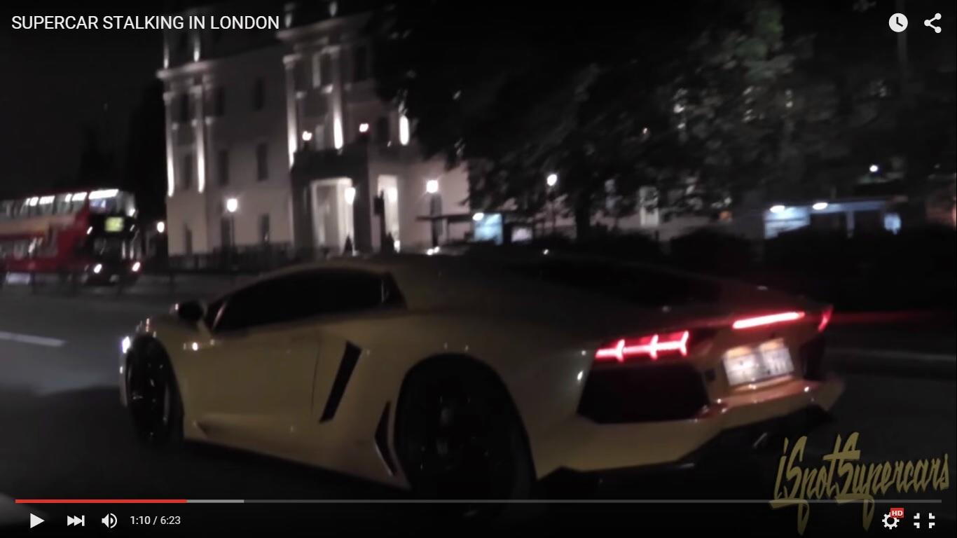 Supercar da sogno &#8220;perseguitate&#8221; per le strade di Londra [Video]