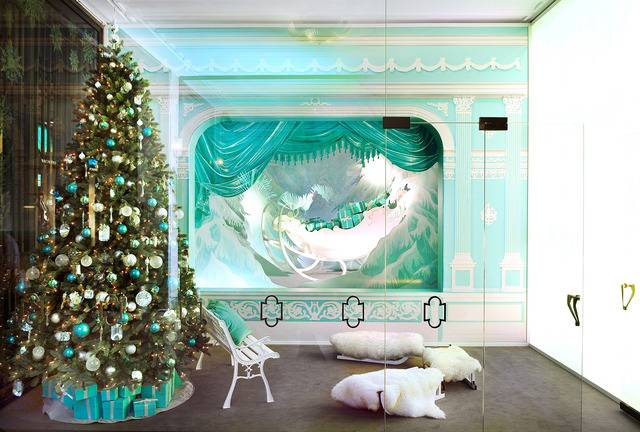 Tiffany &amp; Co. favole nella Dimora incantata di Babbo Natale a Milano