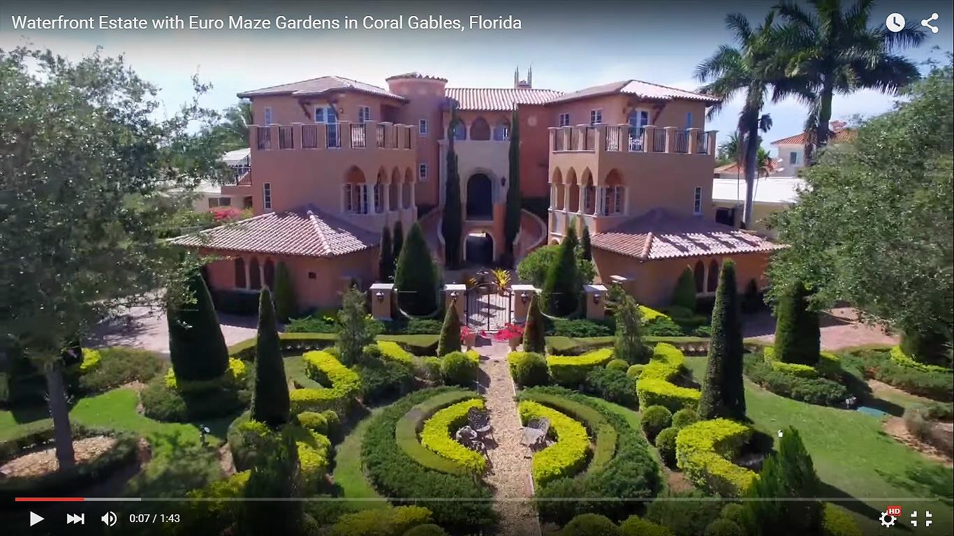 Villa di lusso con splendido giardino in Florida [Video]