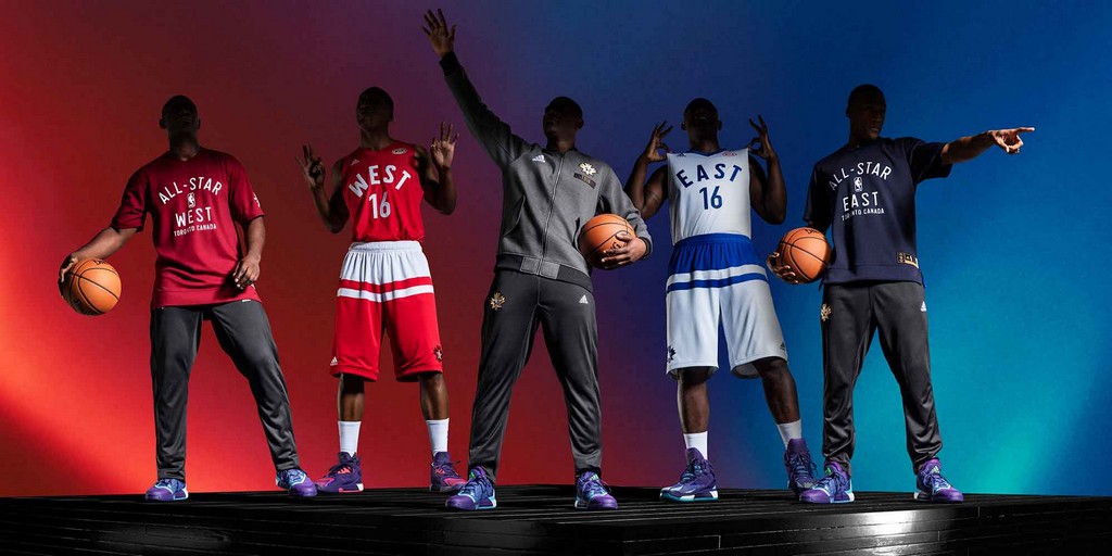 NBA All-Star Game 2016: adidas e NBA svelano le divise, le foto
