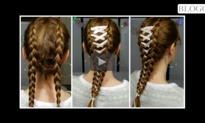 Acconciature in 10 minuti | Treccia | Corsetto