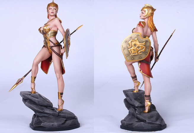 Athena: la statua della dea greca di Yamato Usa