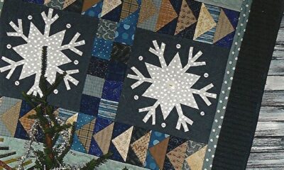 Decorazioni natalizie di pachwork per esterni, tappeto