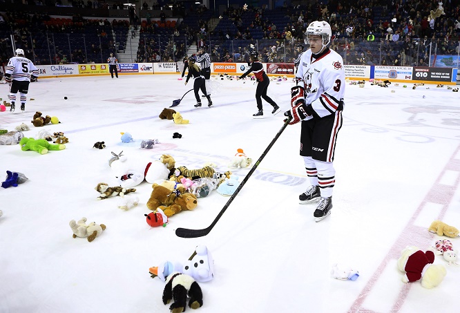 Teddy Bear Toss, 25 mila orsetti di peluche in un campo di hockey