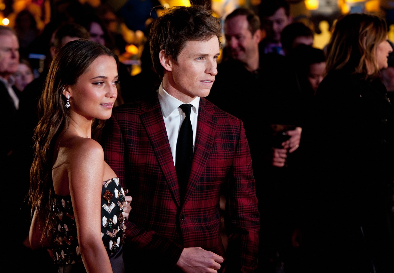 The Danish Girl Londra premiere: il red carpet con Eddie Redmayne e Alicia Vikander, le foto