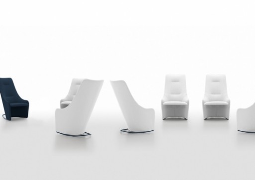 Viccarbe presenta NAGI la sedia a dondolo di design by Tomoya Tabuchi