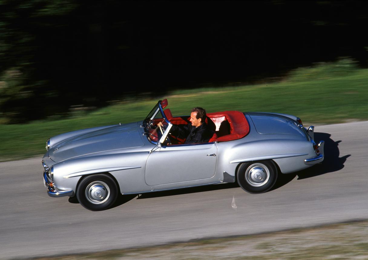 La Mercedes-Benz 190 SL è ora un’auto Mille Miglia