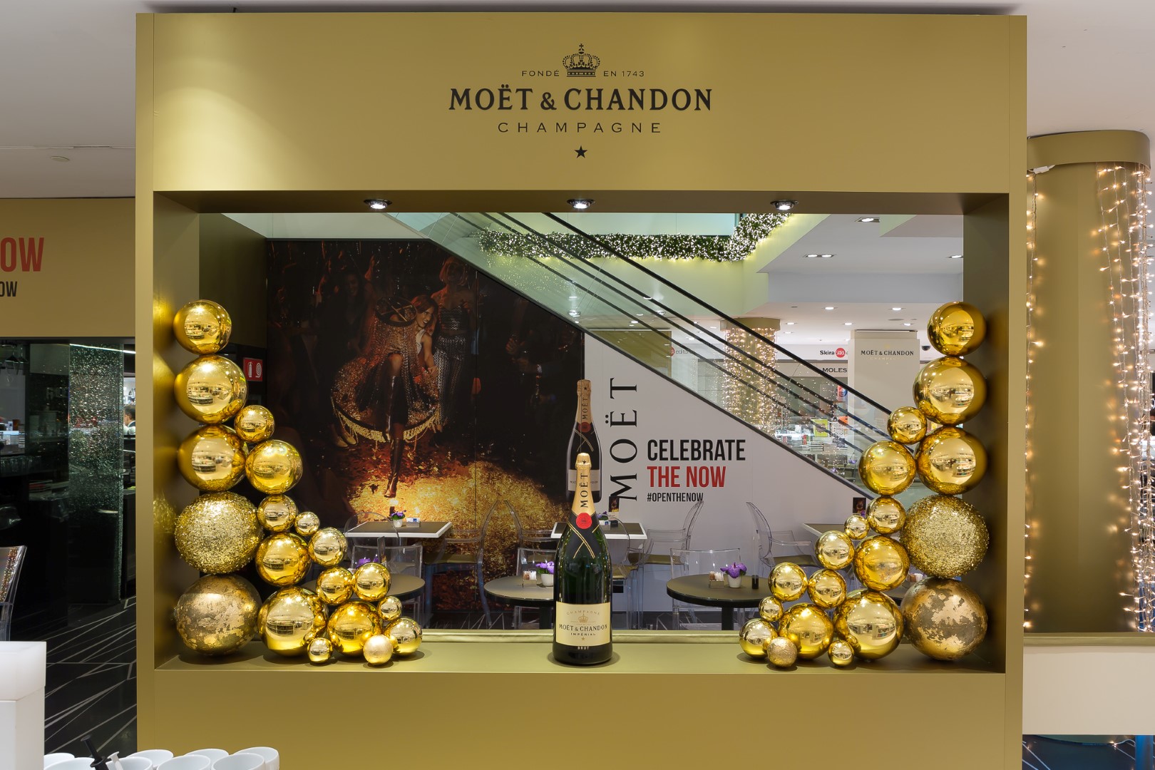 Moët & Chandon Natale 2015: la Temporary Lounge a La Rinascente e la limited edition collection So Bubbly