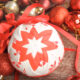 Natale palline patchwork