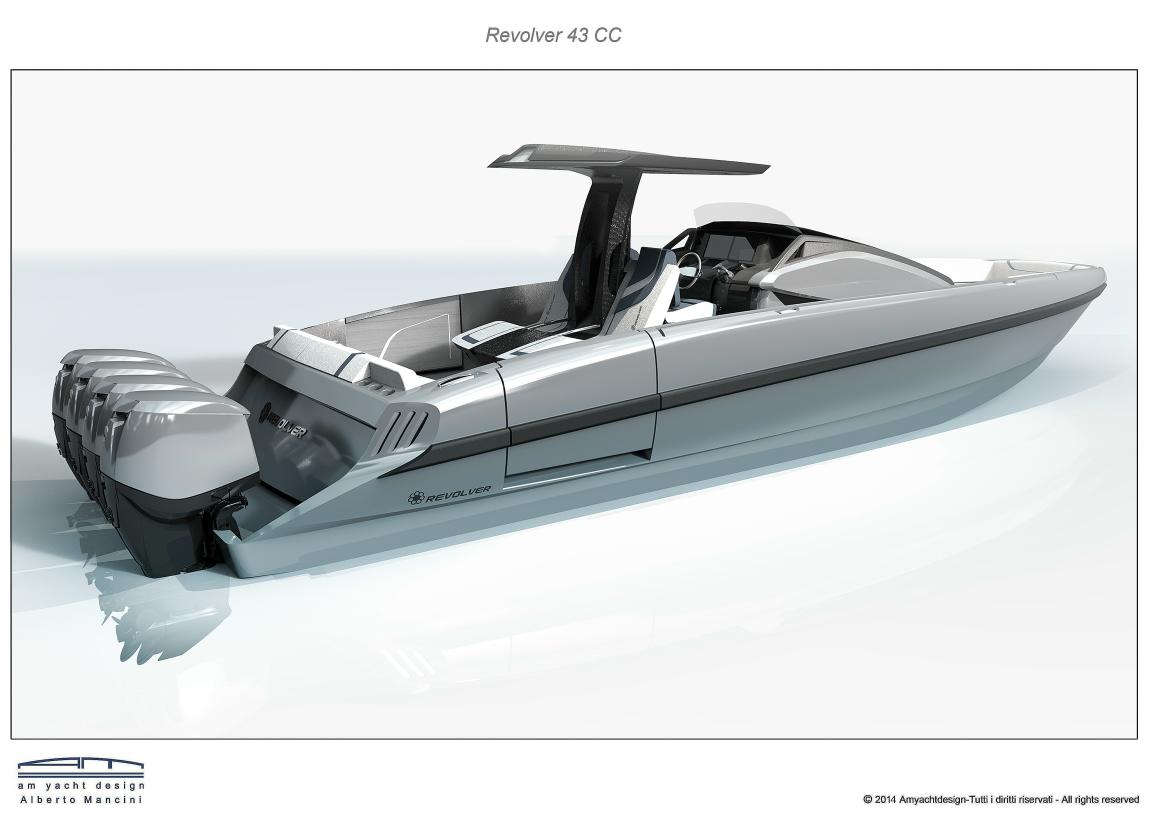 Revolver 43 CC: una barca destinata a brillare
