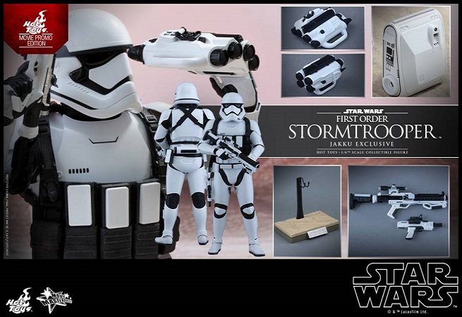 Star Wars 7 &#8211; Il Risveglio della Forza: l&#8217;action figure del First Order Stormtrooper di Hot Toys