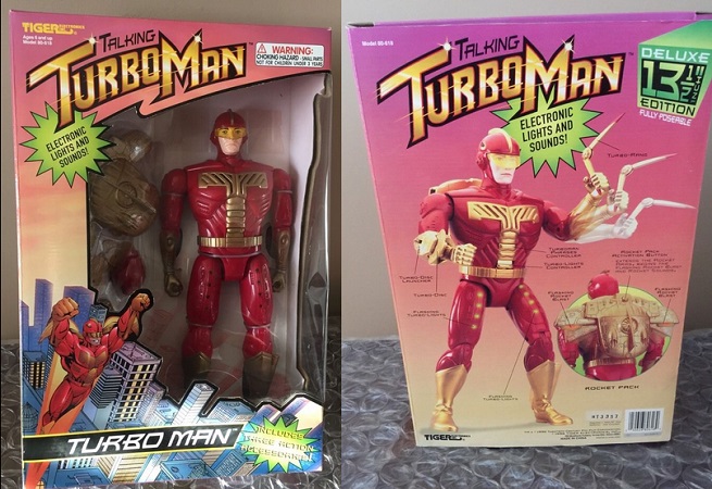Turbo-Man, l’action figure del film Una promessa è una promessa