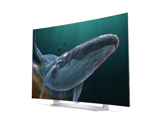 Tv LG OLED cornice trasparente