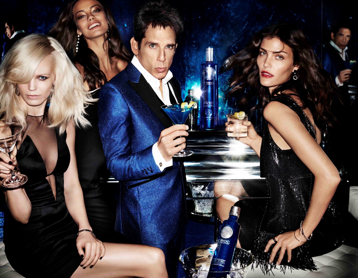 CÎROC Derek Zoolander: la campagna di Mario Testino per la vodka in limited edition CÎROC Derek Zoolander Blue Steel