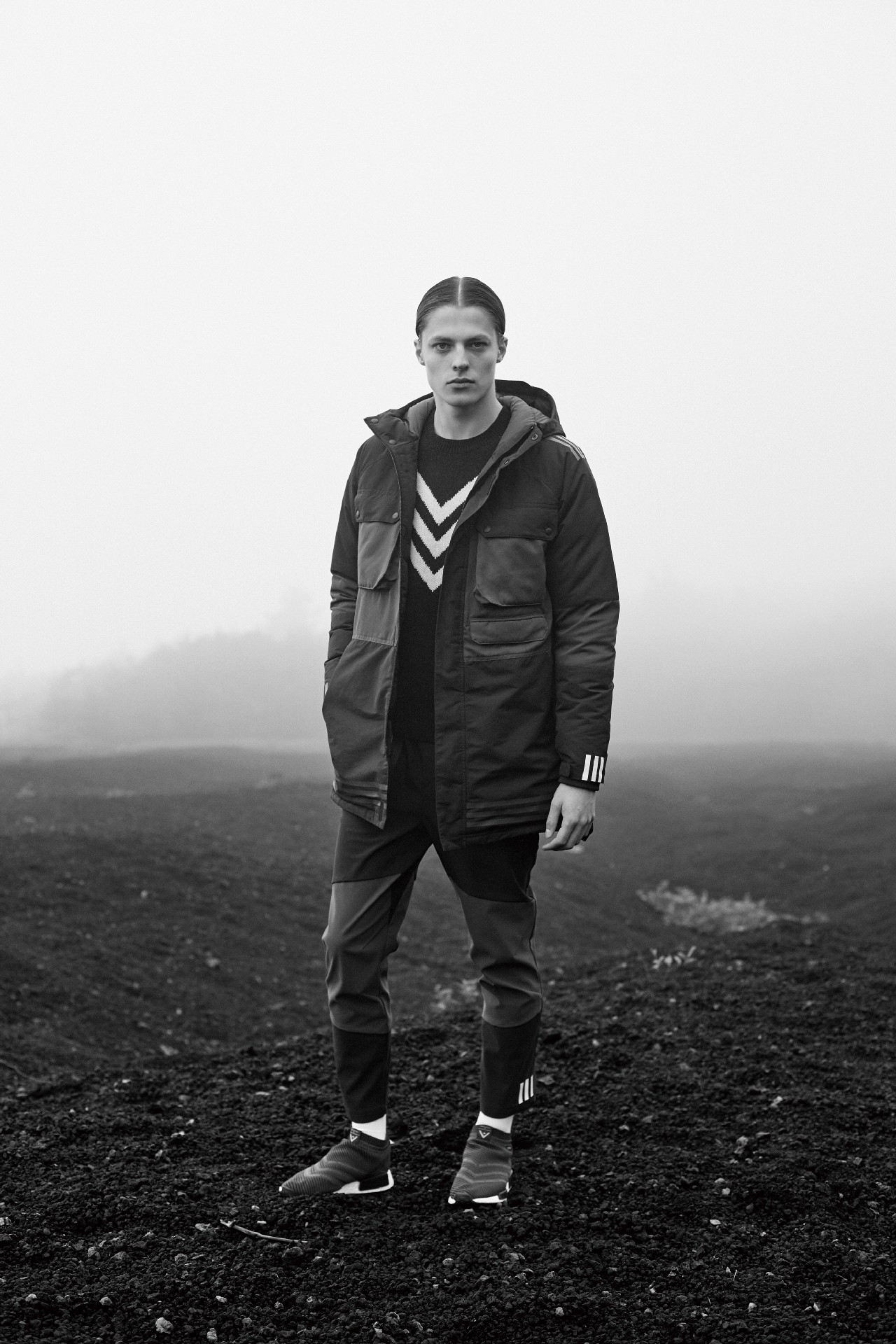 Pitti Uomo Gennaio 2016 Firenze: adidas Originals by White Mountaineering, collezione autunno inverno 2016 2017