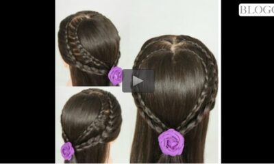 Acconciature in 10 minuti | Treccia a cuore