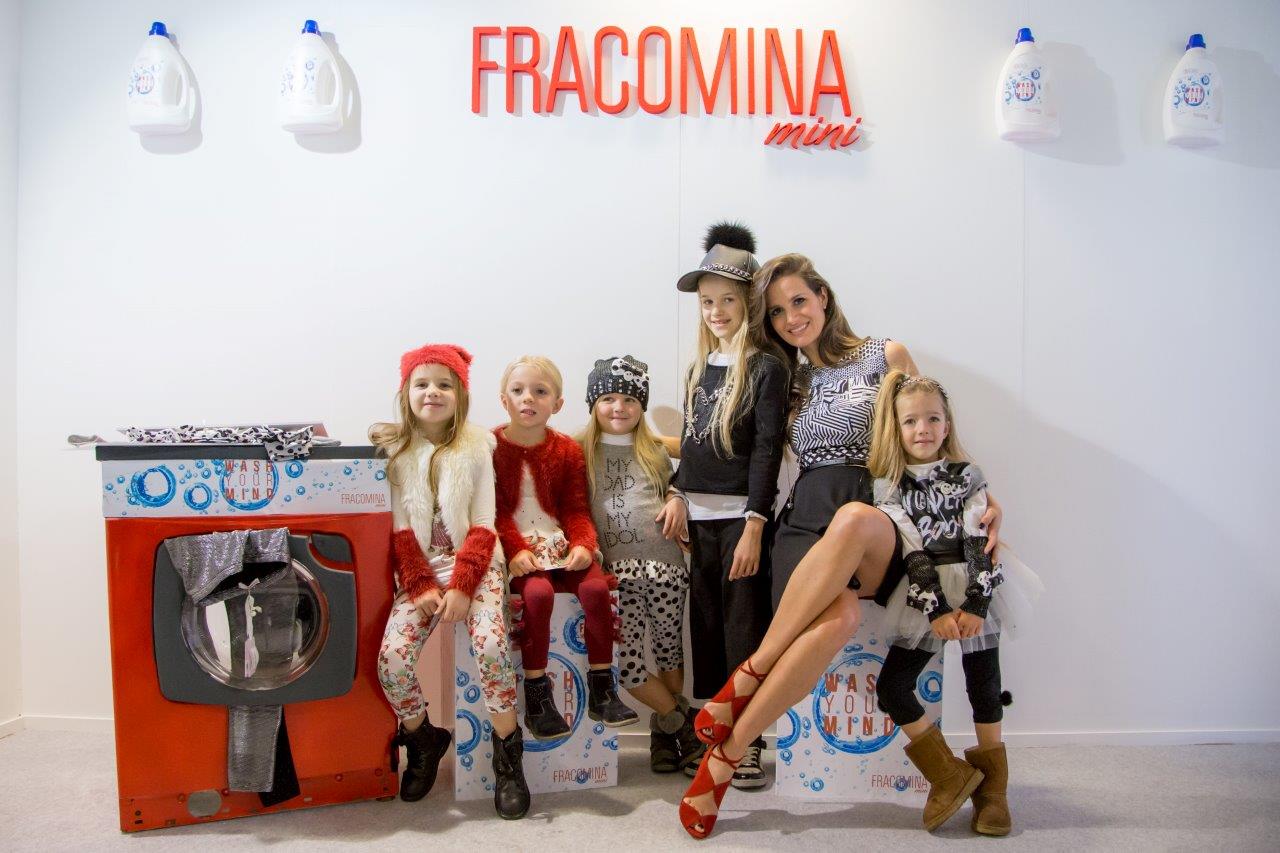 Pitti Bimbo Gennaio 2016: l&#8217;evento &#8220;Wash your mind&#8221; di Fracomina Mini, special guest Cristina De Pin