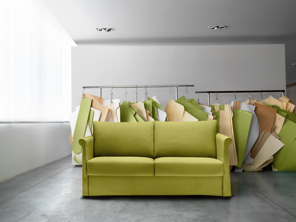 Il divano letto si fa colorato con le proposte Noctis della linea Sofà Sofà