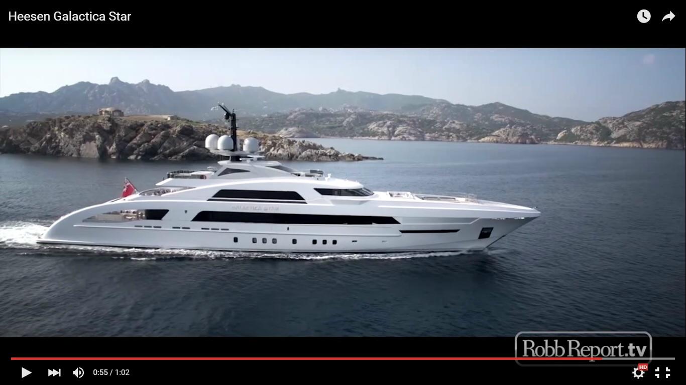 Yacht di lusso Heesen Galactica Star: lusso stellare [Video]