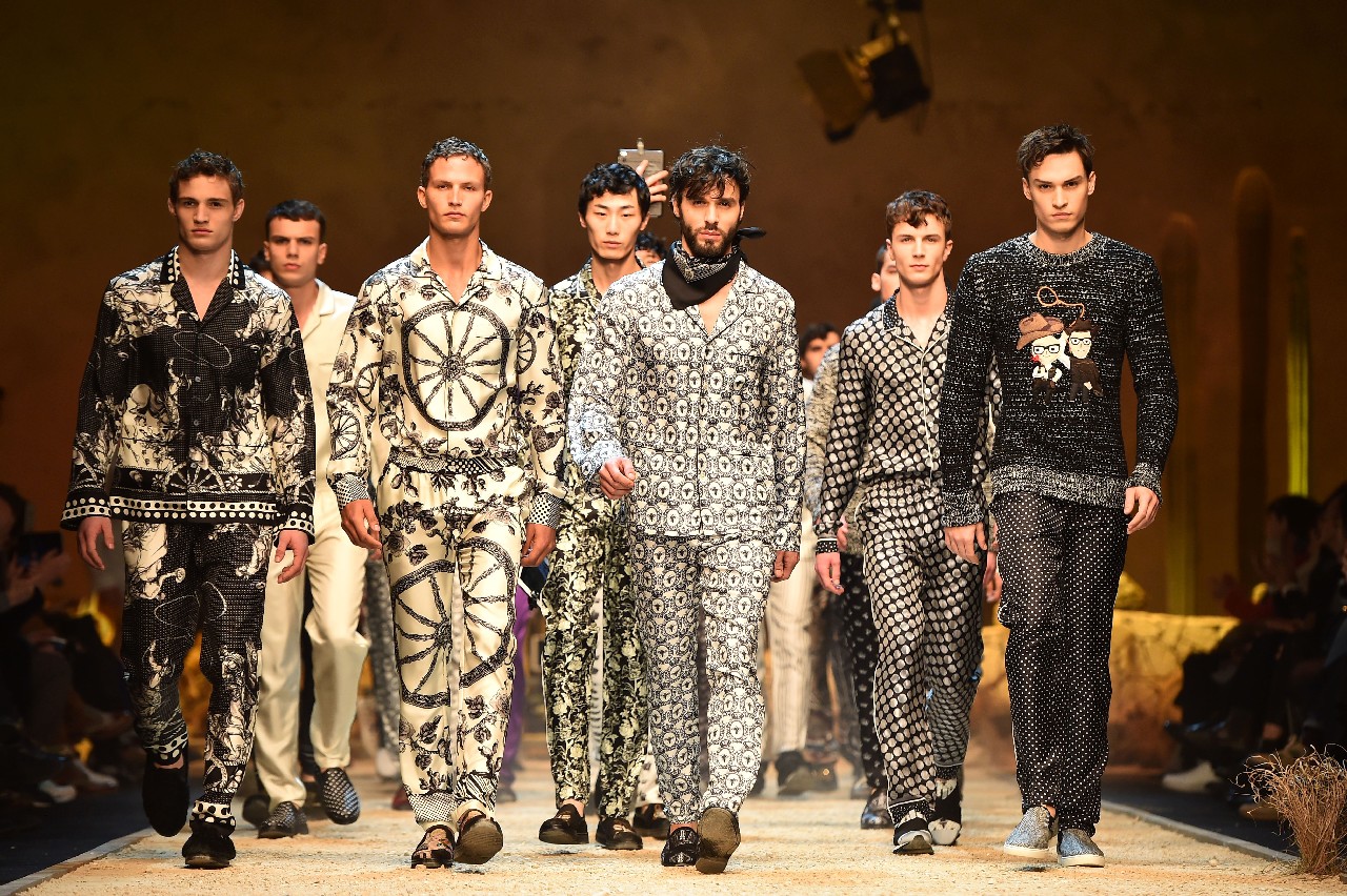 Dolce &amp; Gabbana collezione uomo autunno inverno 2016 2017: il West siciliano, la sfilata