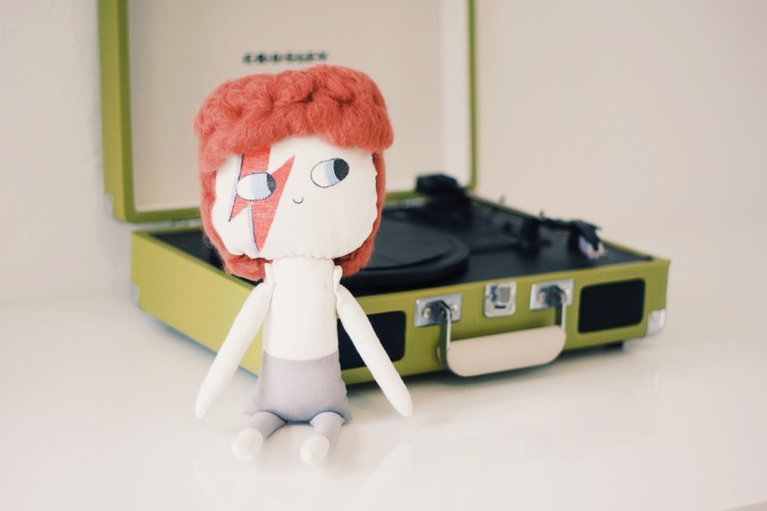 David Bowie, le bambole dedicate alla rock star