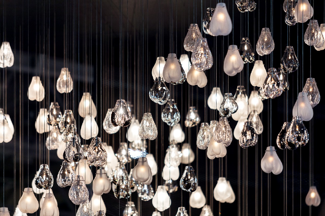 Maison et Objet Parigi Gennaio 2016: Lasvit presenta la scultura di luce Cassia, le foto