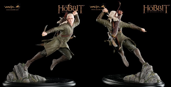 Lo Hobbit: ecco la statua di Legolas di Weta Collectibles