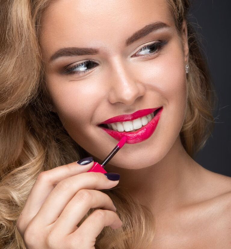 Make up per il primo giorno dell'anno, rossetto