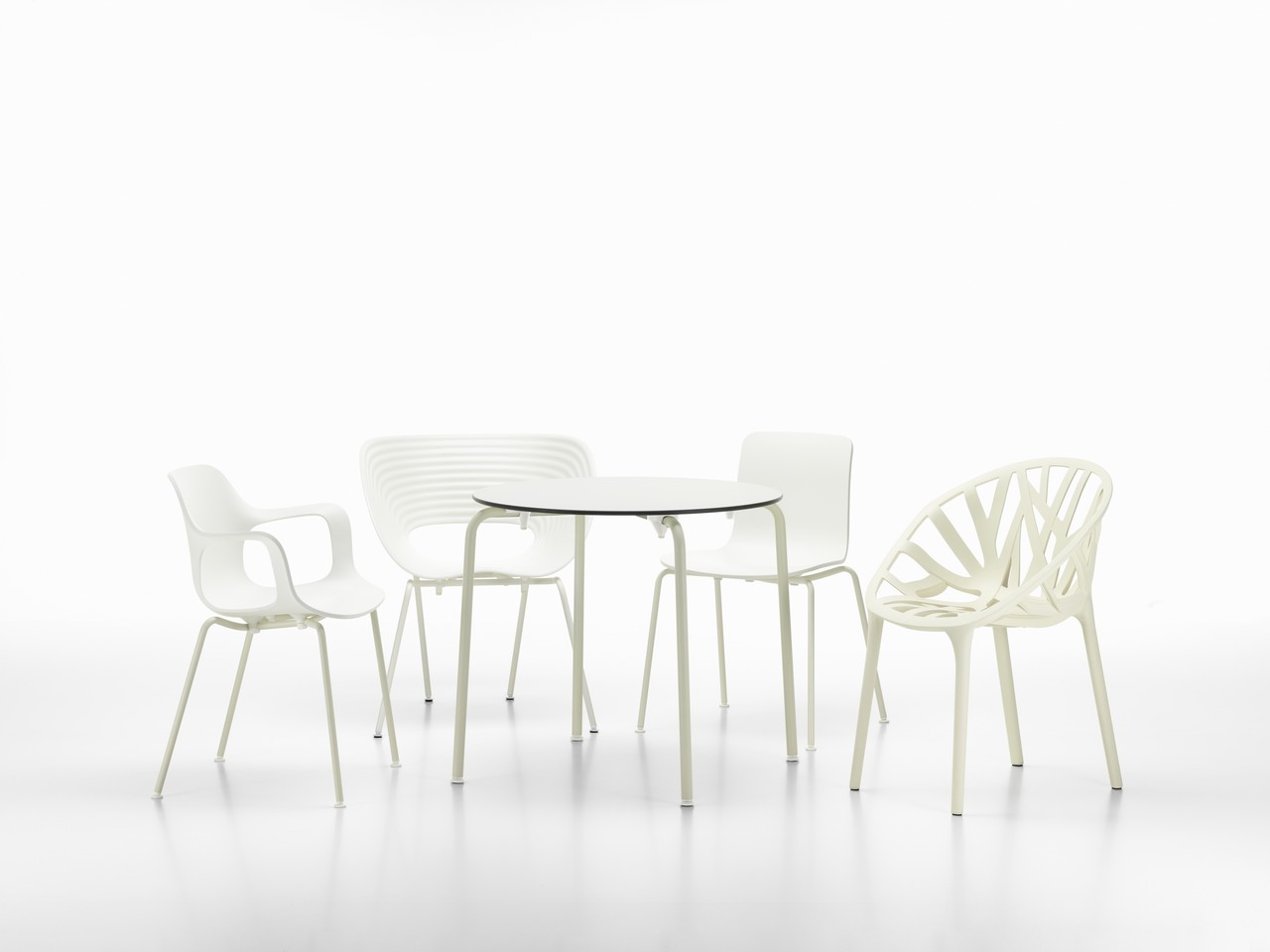 IMM Cologne 2016: la White Collection in edizione limitata di Vitra, le foto