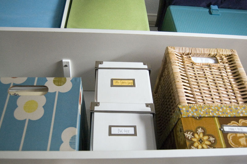 Mettere in ordine scatole