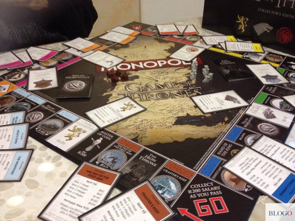 Monopoly Game of Thrones, fra uova di drago, fortezze e carte Valar Morghulis