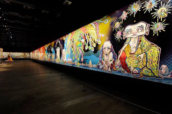 I 500 Arhat di Takashi Murakami è il dipinto più grande del mondo. Oggi al Mori Art Museum di Tokyo