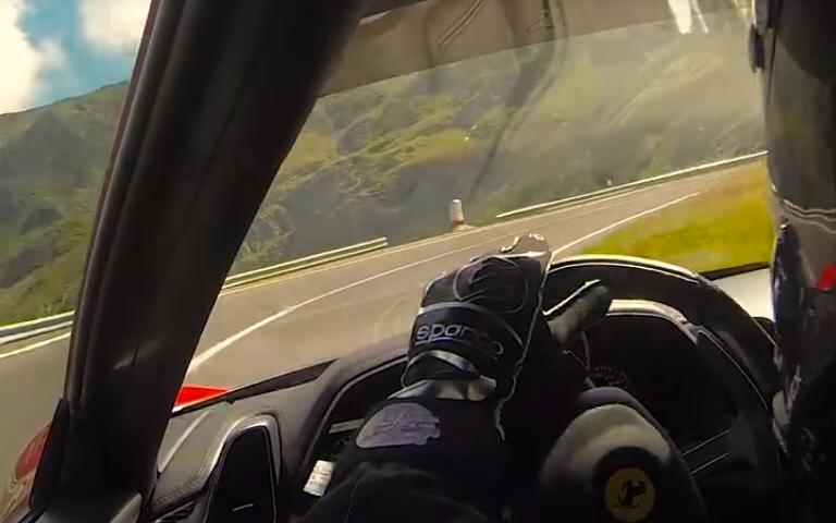 Fabio Barone e il suo record in Ferrari 458 Italia alla Transfagarasan [Video]
