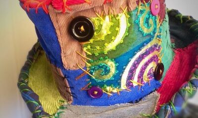 Lavoretti fai da te di patchwork per Carnevale, il cappello