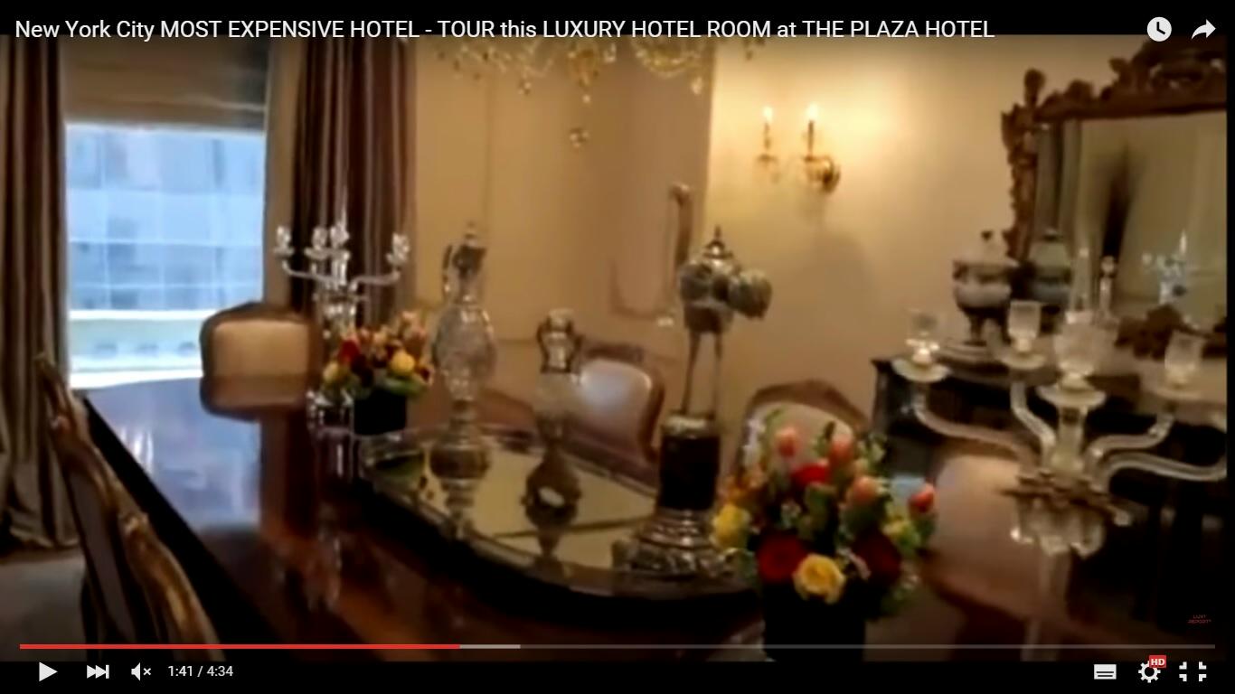 Plaza Hotel di New York: lusso a volontà [Video]