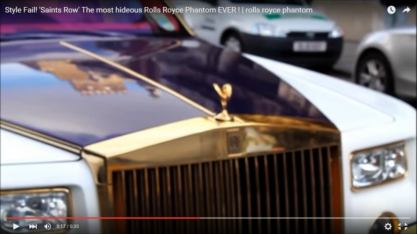 Rolls-Royce Phantom orribile a Londra [Video]