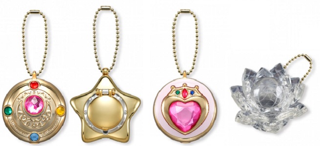 Sailor Moon: i porta caramelle di Bandai a forma di ciondolo