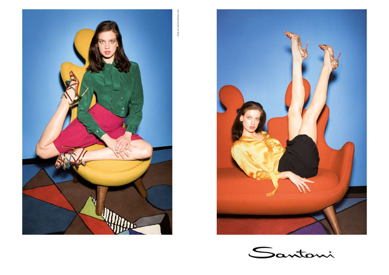 Santoni campagna pubblicitaria primavera estate 2016: ispirazione seventies, video e foto