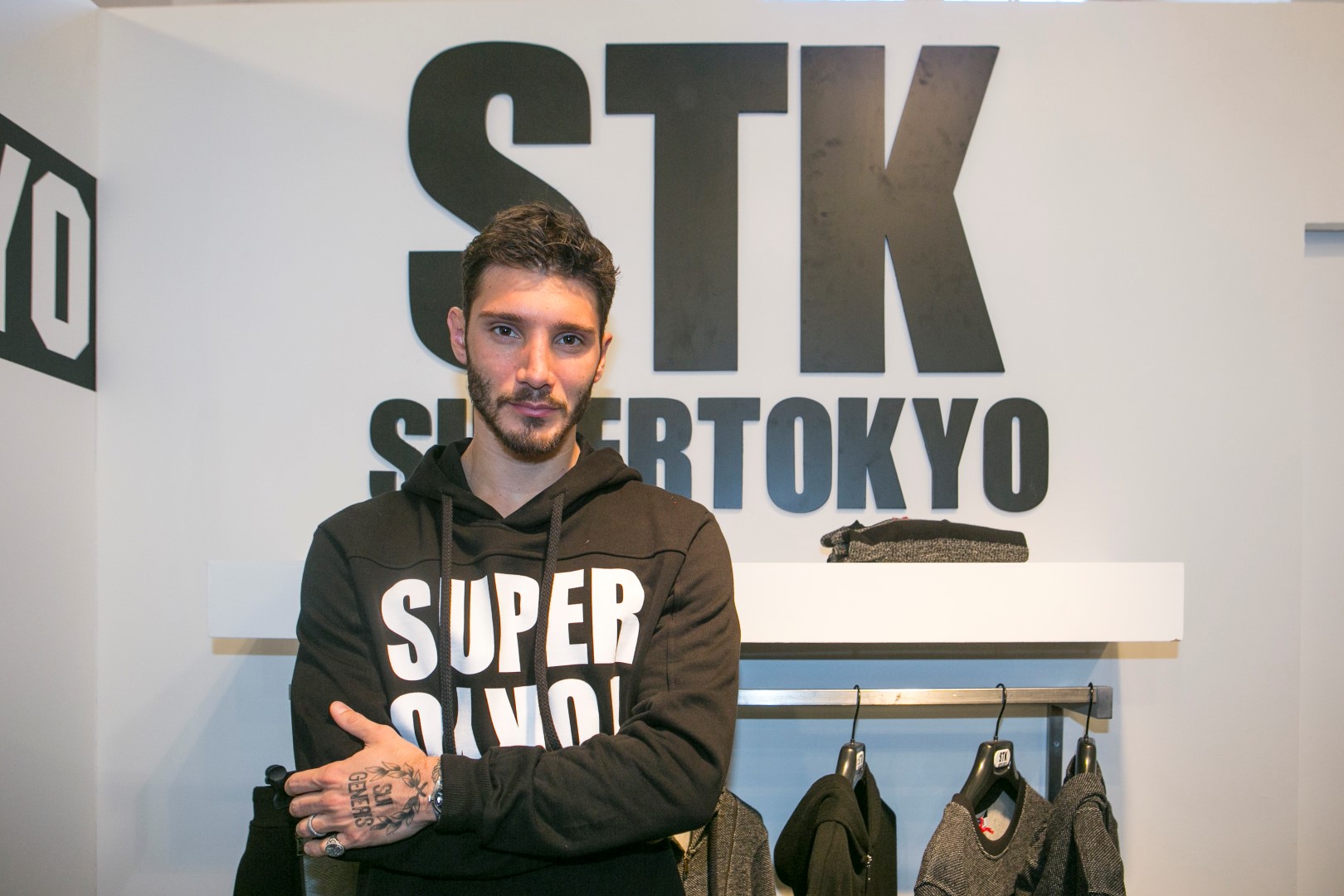 Pitti Uomo Gennaio 2016 Firenze: Stefano de Martino special guest di STK SUPERTOKYO
