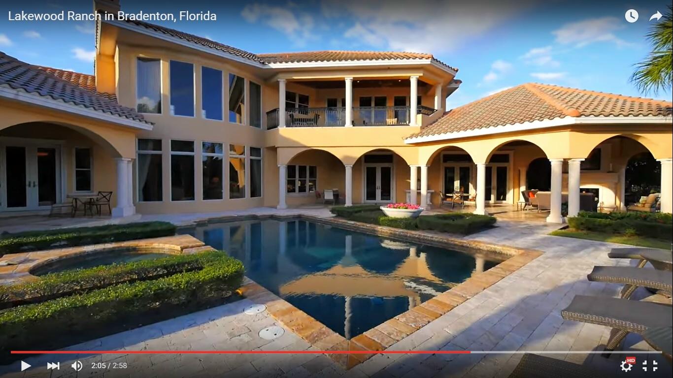 Villa di lusso con piscina a Bradenton, Florida [Video]