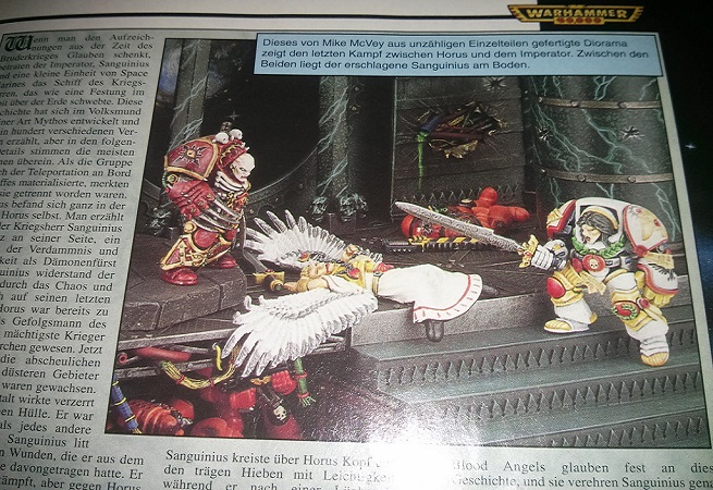 Giochi da tavolo, Warhammer 40.000: i Figli dell’Imperatore durante l’Eresia di Horus