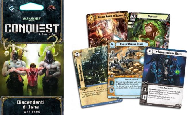 Warhammer Conquest LCG: il war pack Discendenti di Isha