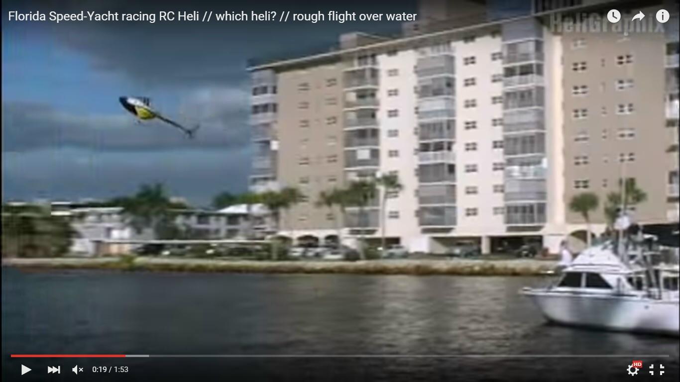 Barca ed elicottero radiocomandato [Video]
