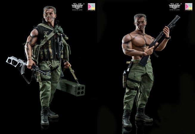 Commando: l&#8217;action figure di John Matrix di Hot Toys