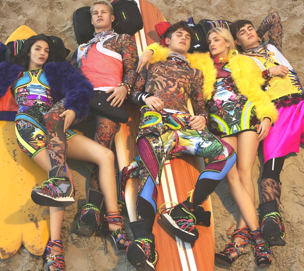 Dsquared2 campagna pubblicitaria primavera estate 2016: le foto e il video del dietro le quinte