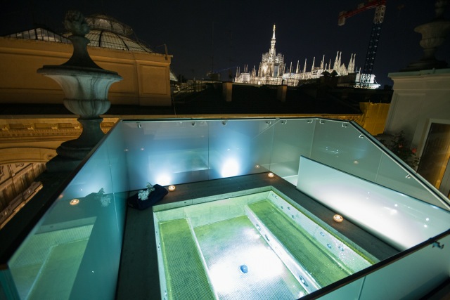 San Valentino 2016 al Park Hyatt Milano nella Jacuzzi vista Duomo