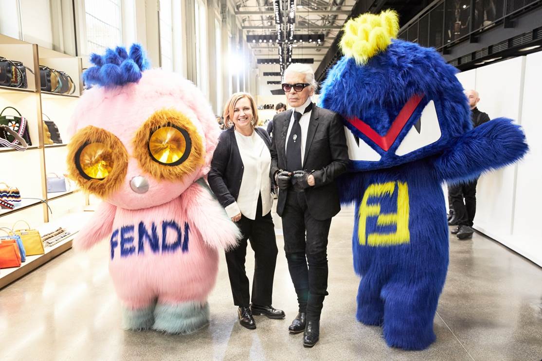 Fendi charms 2016: i nuovi FendiRumi Piro-chan e Bug-kun, special guest della sfilata a Milano
