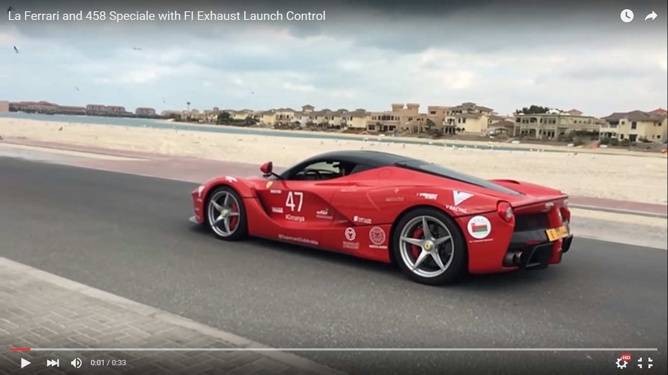 Ferrari LaFerrari e 458 Speciale: scattano come missili [Video]