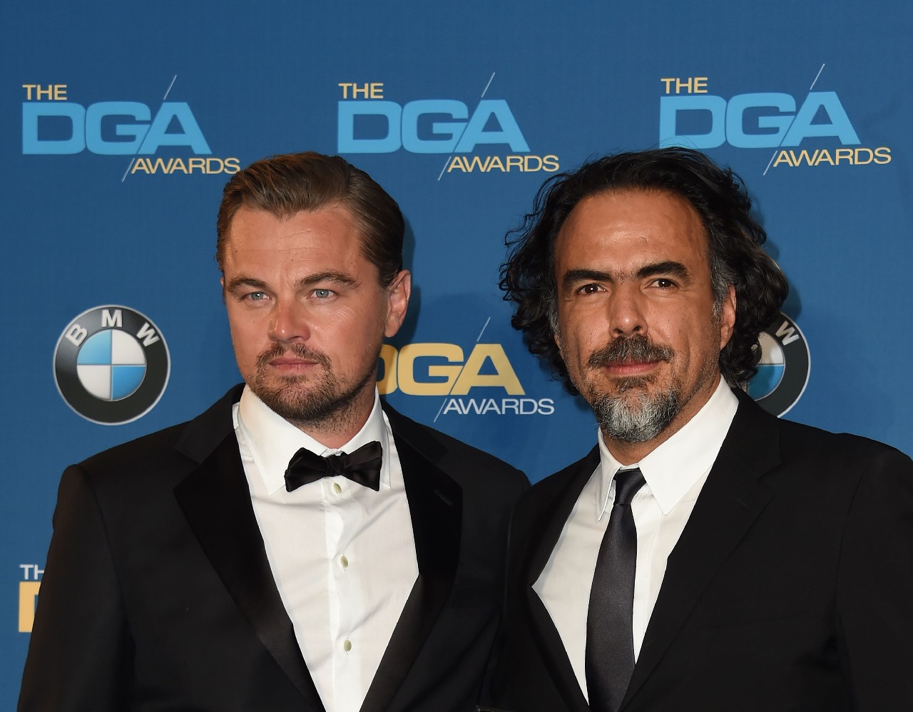 Annual Directors Guild Of America Awards 2015: vince Alejandro G. Iñárritu, il red carpet con Christian Bale e Leonardo DiCaprio