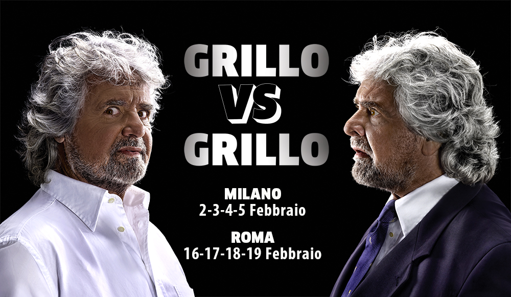Grillo vs Grillo al Teatro Brancaccio, in arrivo una nuova data
